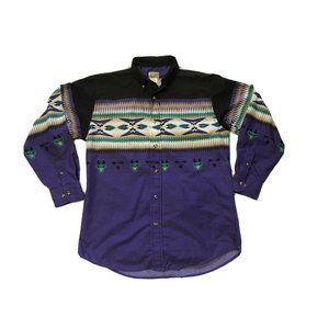 VTG Express Riders Western Aztec Southwestern Butt